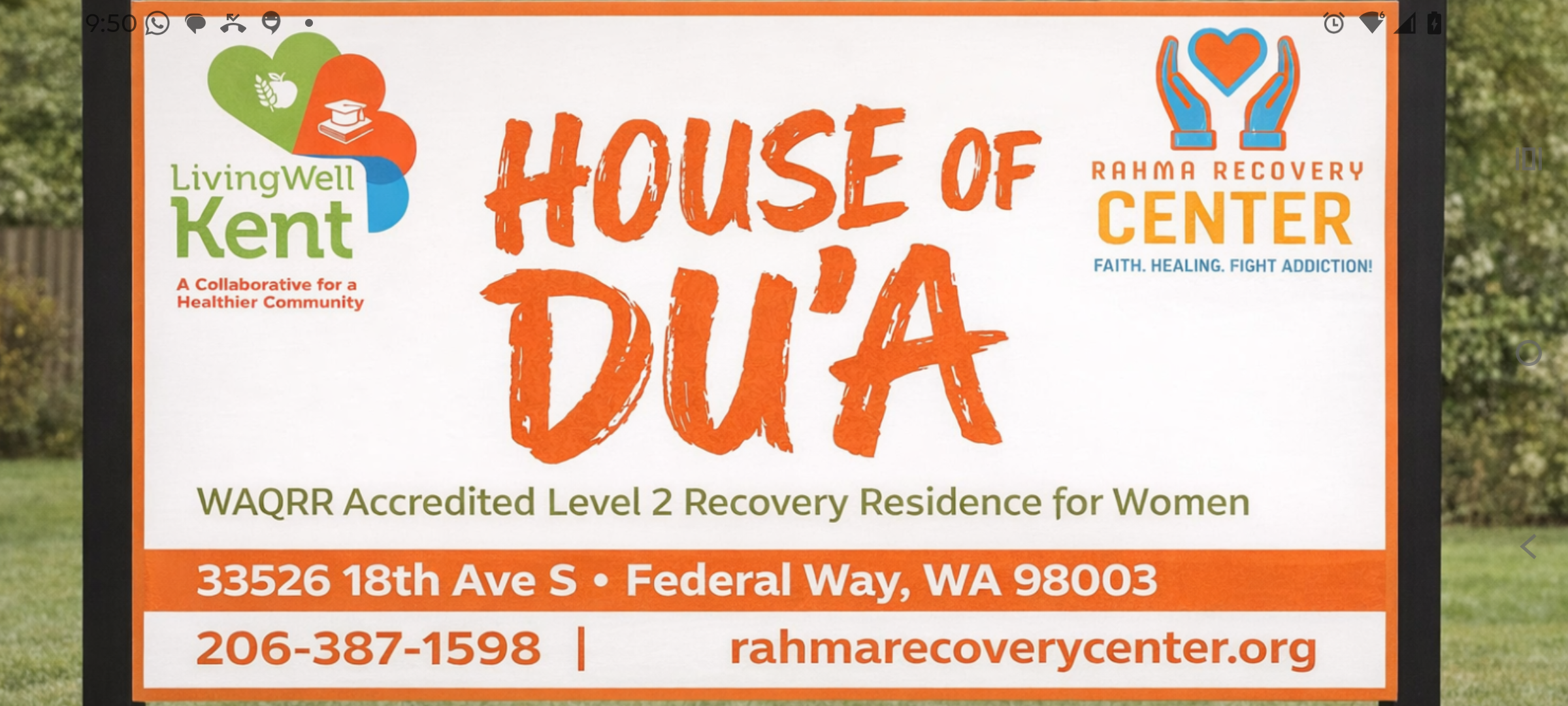 House of Du'a — sober living home in Federal Way, Washington
