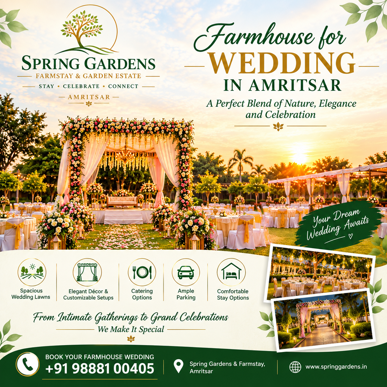 Spring Gardens & Farmstay — sober living home in Amritsar, Michigan